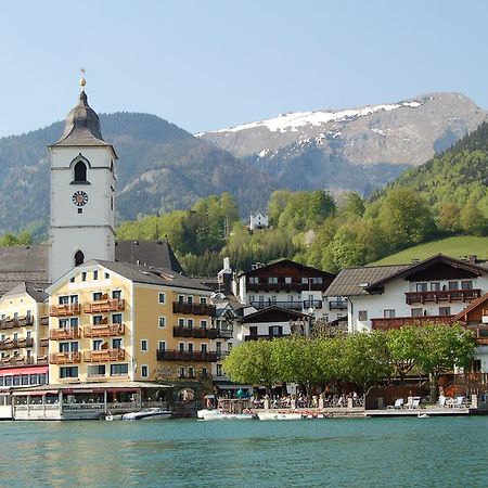 Aberseeblick Pension Ellmauer Daire Saint Wolfgang Dış mekan fotoğraf