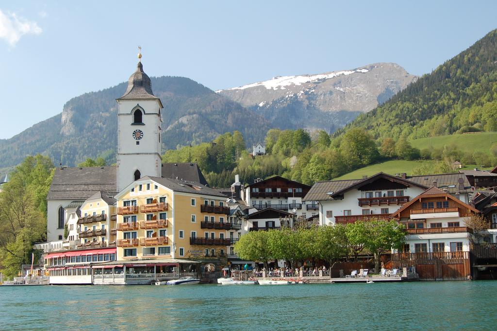 Aberseeblick Pension Ellmauer Daire Saint Wolfgang Dış mekan fotoğraf