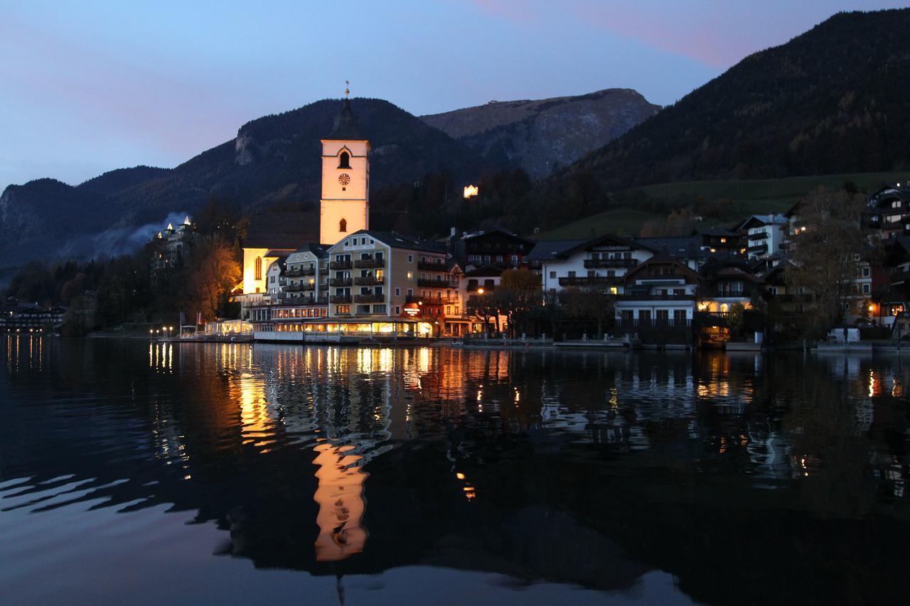 Aberseeblick Pension Ellmauer Daire Saint Wolfgang Dış mekan fotoğraf